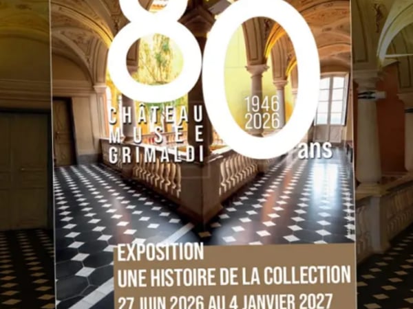 Exposition - Les 80 ans du Château-musée Grimaldi