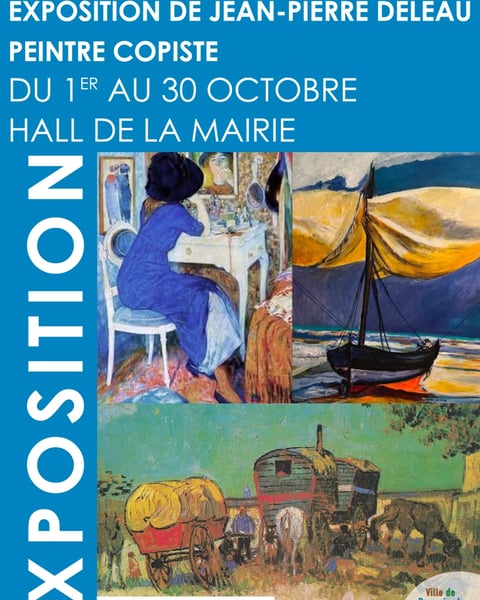 Exposition de peinture de Jean-Pierre Deleau