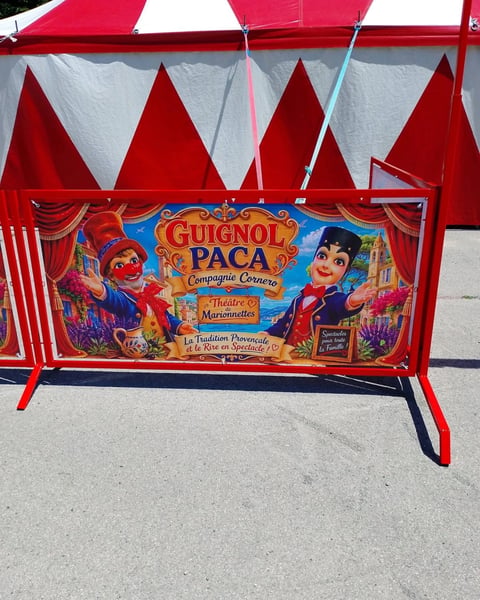 Spectacle de marionnette par la Cie Guignol Paca