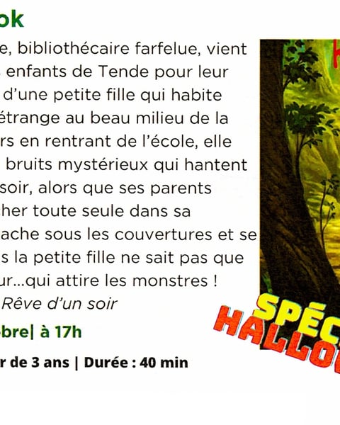 Halloween à la médiathèque : Spectacle Krik Krak Krok