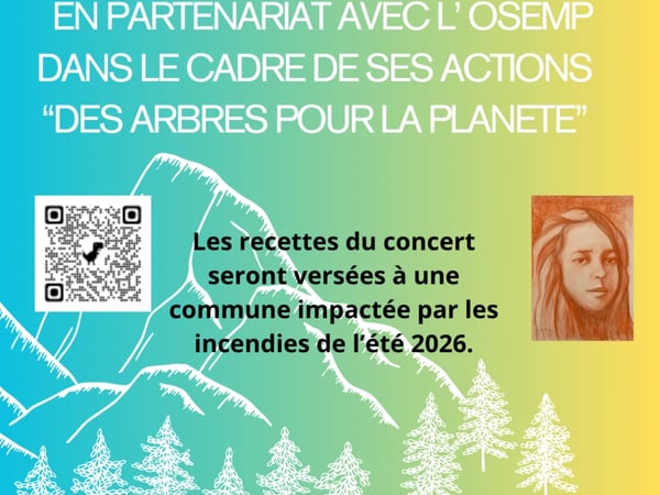 Concert d'orgue avec Denis Frémin, Des arbres pour la planète