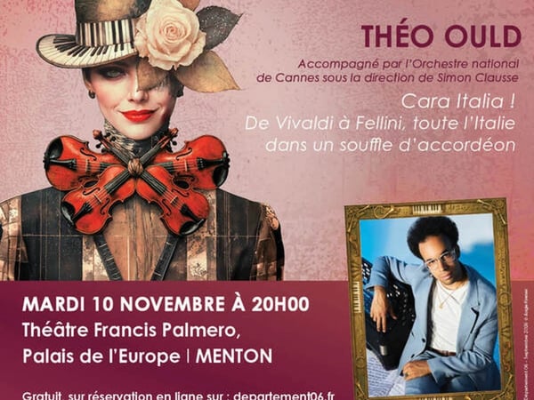 Théo Ould et l'Orchestre national de Cannes