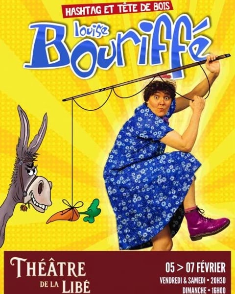 Louise Bouriffé - Hashtag et tête de bois