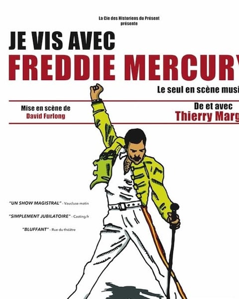 Thierry Margot dans Je vis avec Freddie Mercury
