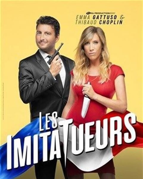 Emma Gattuso et Thibaud Choplin dans Les Imitatueurs