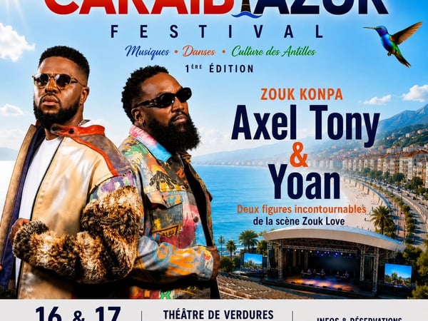 Axel Tony & Yoan, Kim, Marvin, Milca : concert zouk et konpa