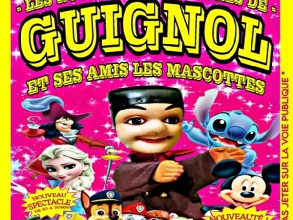 Les nouvelles aventures de Guignol et ses amis les mascottes à Cannes (Point de Croisette)