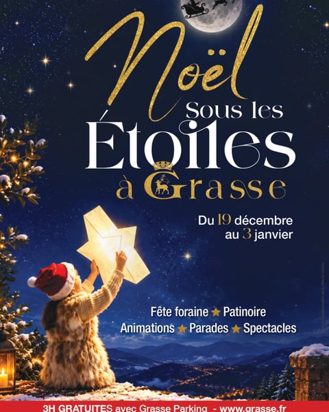 Noël à Grasse - Sous les étoiles